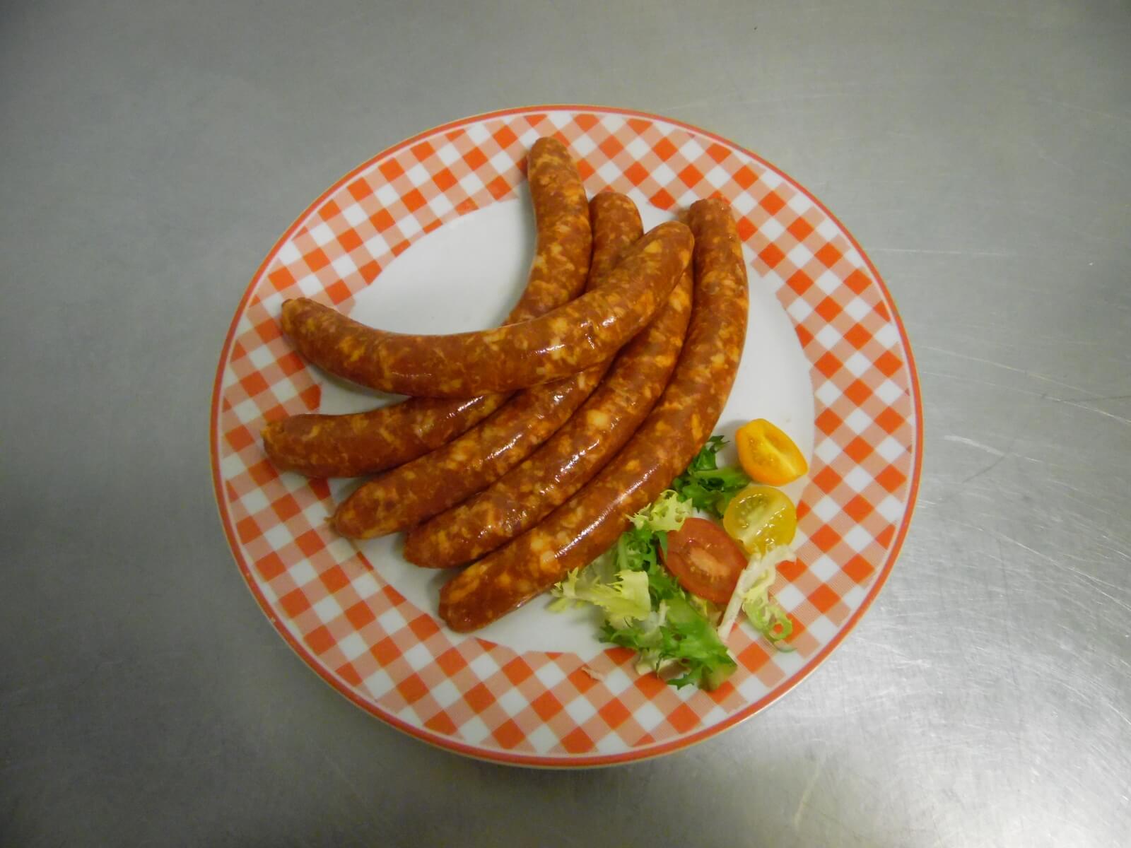 Merguez de porc