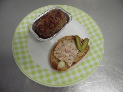 Terrine pâté campagne 1kg unité - La Corbinière