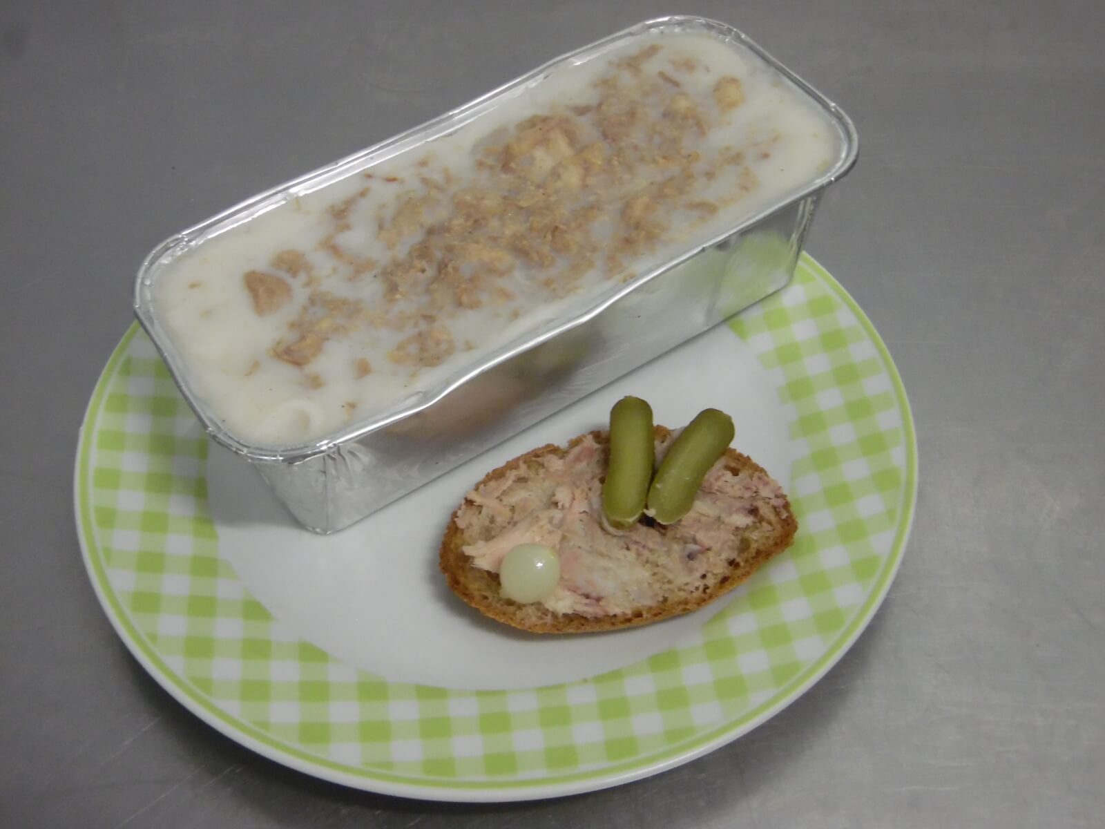 Terrine pâté campagne 1kg unité - La Corbinière